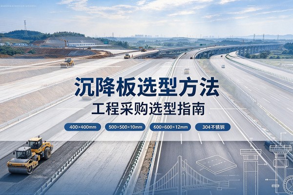临江沉降板选择方法