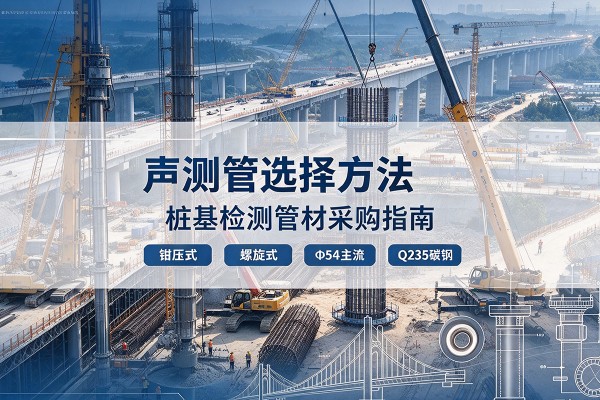 临江声测管选型标准