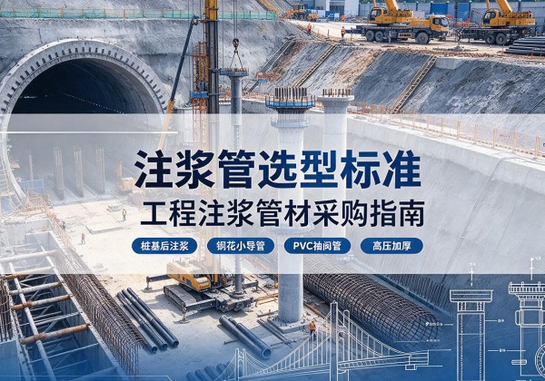 临江注浆管选型标准